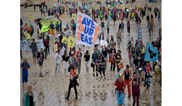 Climate Protesters Target G7 Summit in Cornwall for Second Day in Row