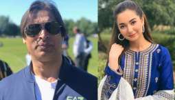 Shoaib Akhtar attempts to save Hania Aamir from online trolling
