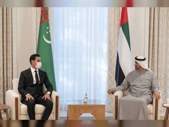 Mohamed bin Zayed receives message from President of Turkmenistan