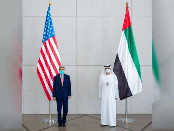 مبعوث الإمارات للتغيّر المناخي يبحث مع نظيره الأمريكي تعزيز العمل المناخي قبل انعقاد مؤتمر "COP26"