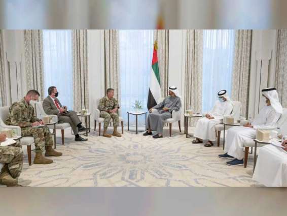 Mohamed bin Zayed receives US Commander of NATO's Resolute Support Mission in Afghanistan