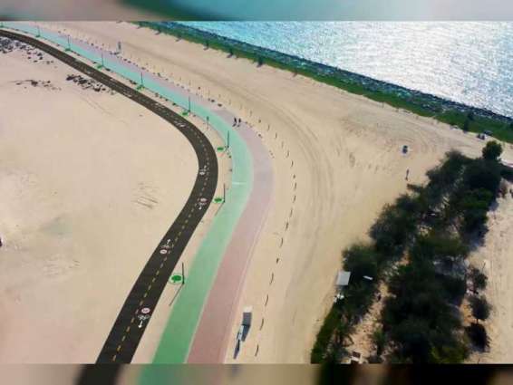 Hamdan bin Mohammed orders construction of 16-km cycling track alongside Jumeirah Beach