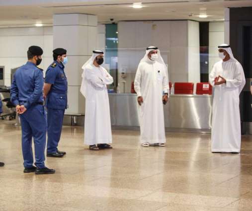 Director General of Dubai Customs tours Terminal 1, DXB International Airport ahead of reopening