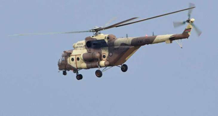 Military Chopper Bursts Into Flames After Crash-Landing in Southwestern Kenya - Reports