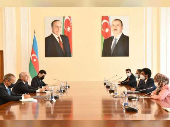 رئيس أذربيجان يستقبل وزير الاقتصاد ويؤكد عمق العلاقات مع الإمارات وأهمية تطوير الشراكات بين البلدين
