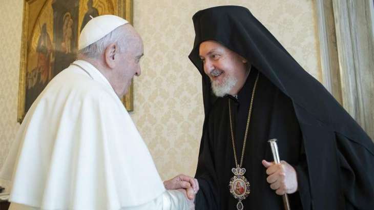Pope Francis Receives Delegation of Constantinople Patriarchate in Vatican - Holy See