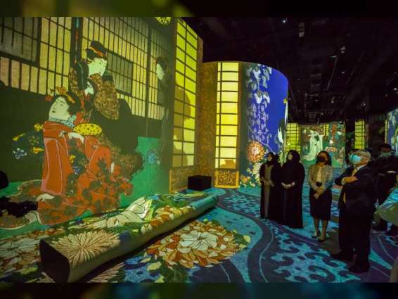 Latifa bint Mohammed opens GCC’s largest immersive digital art centre