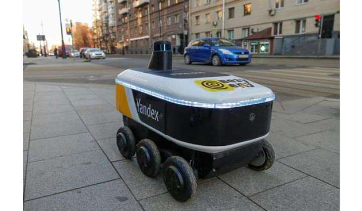 Russia's Yandex to Partner With Grubhub, US Colleges on Robot Food Order Deliveries