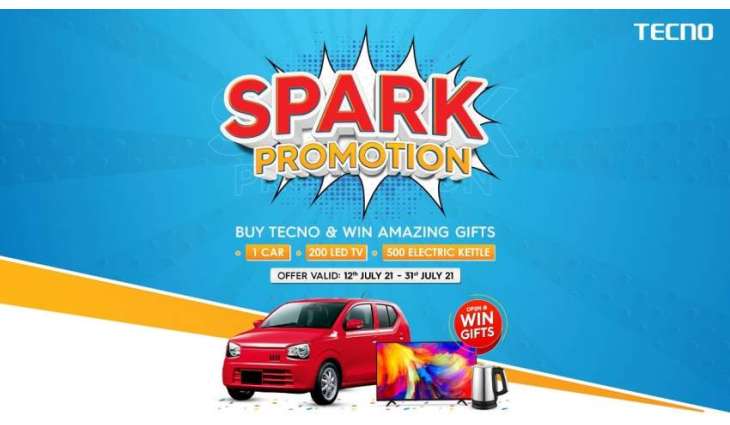 Win a CAR with TECNO Spark Promotion