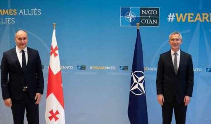 NATO Secretary General, Georgian Defense Minister Discuss Black Sea Security