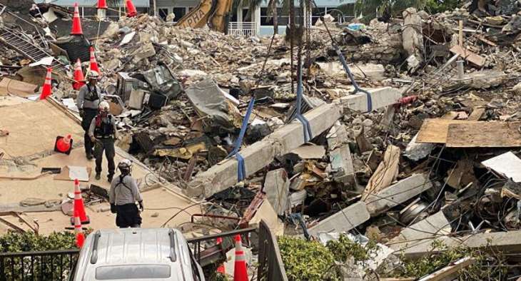 Rescuers at Miami Collapse Site Heard Female Voices For Several Hours - Rescue Chief
