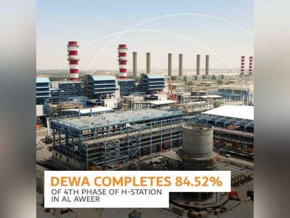 DEWA completes 84.52% of 4th phase of H-Station in Al Aweer