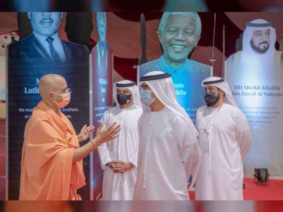 Mugheer Al Khaili Inspects Progress of Hindu Temple in Abu Dhabi