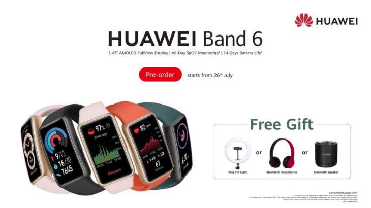 Gear Up for the Hottest Smart Wear This Season – The HUAWEI BAND 6