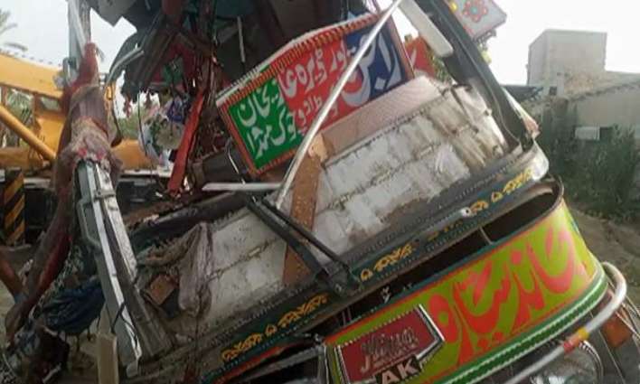 At least 27 killed, dozens injured after bus collided with trailer in DG Khan