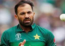 Wahab Riaz is out of The Hundred due to back niggle