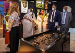 وزيرالتجارة الإثيوبي يشرف على وصول نسخة"لوسي" إلى جناح بلاده في إكسبو 2020 دبي 