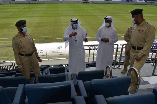 Dubai Police and Dubai Sports Council discuss preparations for start of season and return of fans