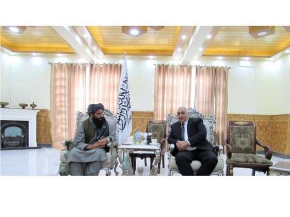 The Consul General of Turkmenistan in the city of Mazar-i-Sharif met with the head of the representative office of the “Taliban” movement in the province of Balkh