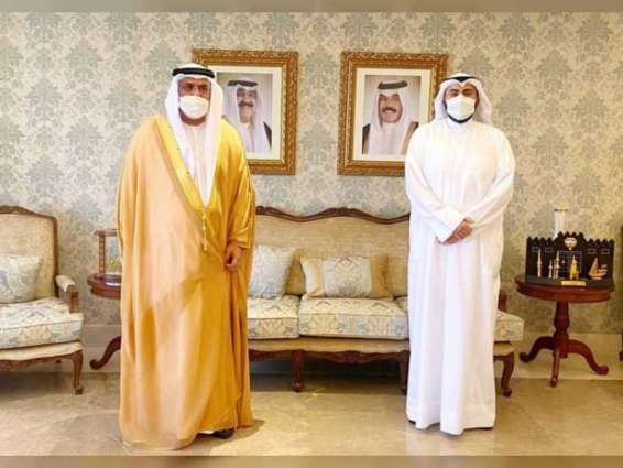 UAE Ambassador meets with Kuwaiti Health Minister