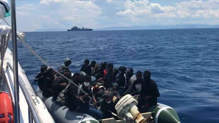 Greek Coast Guard Detain 124 Migrants in Aegean Sea