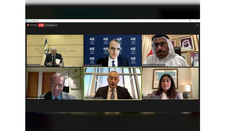 Anwar Gargash Diplomatic Academy, American Jewish Committee host virtual session to commemorate first anniversary of Abraham Accords
