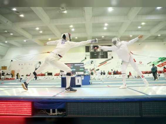 أندية الإمارات تحصد 17 ميدالية في اليوم الثاني من البطولة العربية للمبارزة بالشارقة