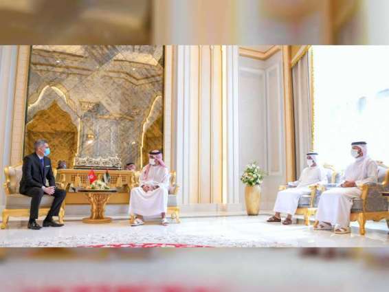 Ajman Crown Prince receives Tunisian Ambassador