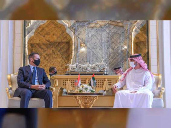 Ajman Crown Prince receives Iraqi Ambassador