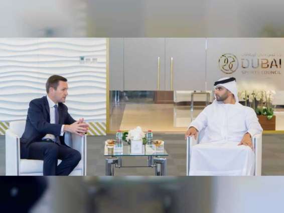 Mansour bin Mohammed meets President of International Cycling Union