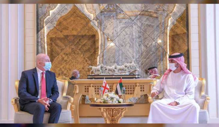 عمار النعيمي يستقبل سفير جورجيا