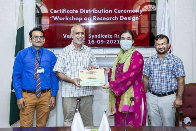 ‎2-days workshop on ‘Research Design’ concludes at UVAS