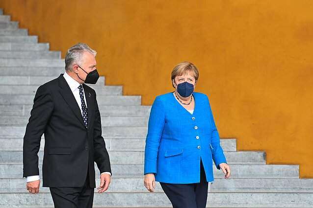 Lithuanian President Discusses Illegal Migration, Defense Issues With Merkel