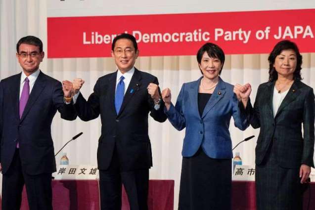 Front-runner in Japanese Ruling Party Leadership Race Thanks Prime Minister for Support