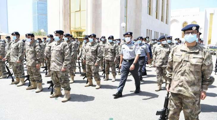 قائد عام شرطة ابوظبي يشهد تمرين وزارة الداخلية(ضمان 5) لرفع الجاهزية