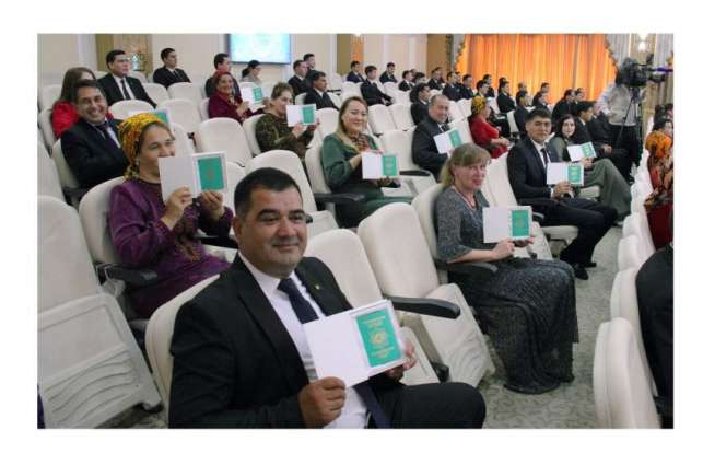 On the eve of the 30th Anniversary of Independence of the Country thousands of people have become citizens of Turkmenistan