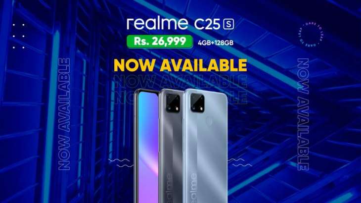 The Entry-level King realme C25s Now Comes with 128GB of Storage