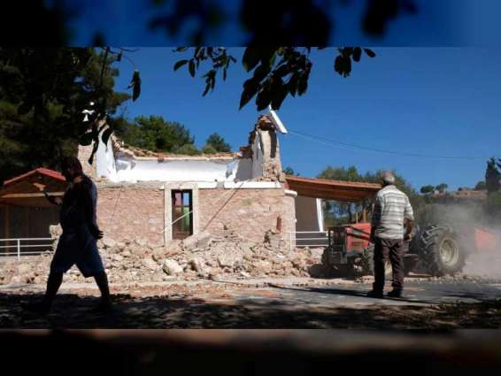 Earthquake of magnitude 6.5 strikes Crete, Greece