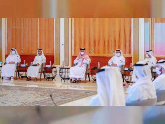 Ammar Al Nuaimi chairs 8th meeting of Ajman Executive Council in 2021