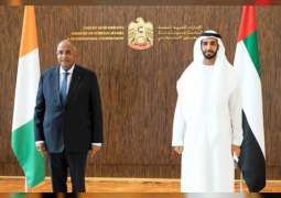 Shakhbout bin Nahyan receives Ivory Coast's PM