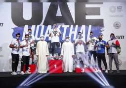 بحضور محمد بن منصور بن زايد.. 4 ذهبيات وفضية لأبطال منتخبنا في "بطولة الإمارات للمواي تاي"