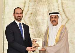 Saqr Ghobash discusses advancing cooperation with Brazilian parliamentary delegation