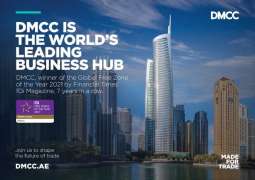 DMCC awarded ‘Global Free Zone of the Year’ by Financial Times’ FDI magazine for seventh straight year