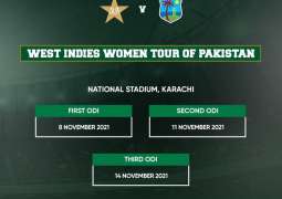 West Indies Women to play three ODIs in Karachi