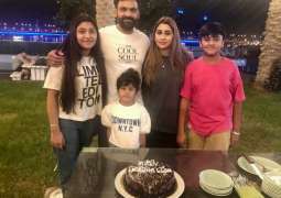 Mohammad Hafeez thanks Sania Mirza for birthday cake on his wife's birthday