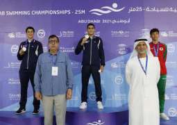 17 ميدالية تاريخية للإمارات في ختام البطولة العربية للسباحة
