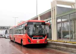Metro bus services partially closed in Rawalpindi