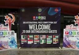 3rd International PACES Competition to commence in Lahore from Monday