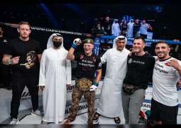 Vinicius de Oliveira retains UAE Warriors Bantamweight title, as Ali Al Qaisi wins Featherweight Championship