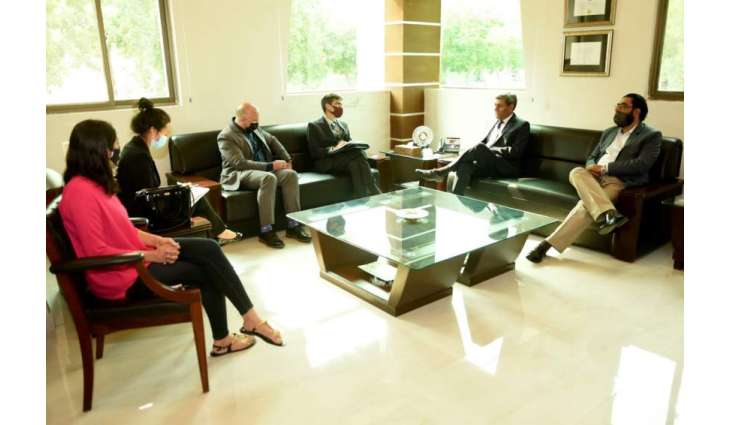 US Embassy officials visit NUST to discuss avenues for collaboration